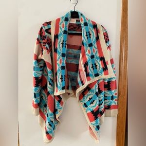 Moon Aztec Print Sweater